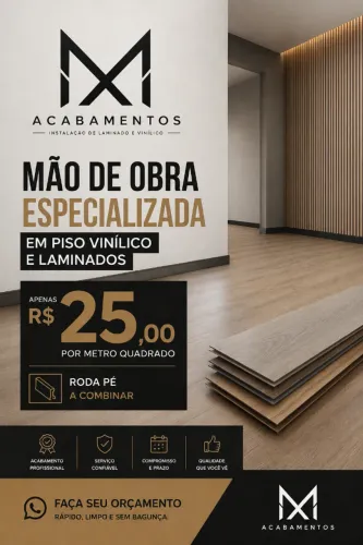 Piso Vinilico _ instalação