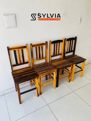 Cadeiras fixa modelo palito