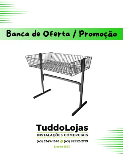 Banca de Oferta - Cesto de Promoção