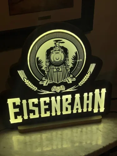 Luminoso Eisenbahn Locomotiva - Bivolt - Excelente Estado