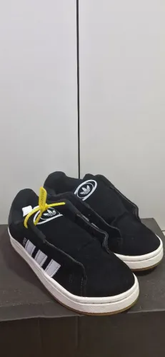 Tênis estilo Adidas Campus preto 
