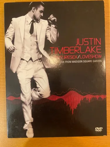 Justin Timberlake FutureSex/LoveShow DVD Duplo Madison Square GardenI?m