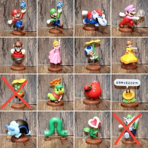 Mario chocoegg egg Wonder lote 14/16 quase completo