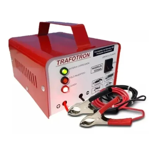 Carregador Baterias 12v Trafotron 5Ah 