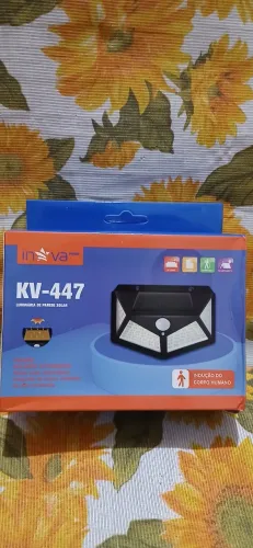 Luminaria Recarregavel Solarcom 100 LEDS