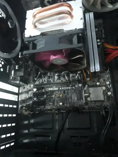 Kit Ryzen 3 3100 + ASUS A320M-K BR + CoolerMaster Blizzard T2