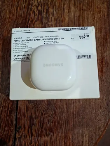 Vendo fone original da Samsung