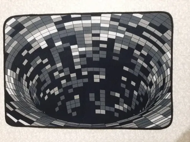 Tapete Banheiro 3D Antiderrapante | Capacho Absorvente 60x40