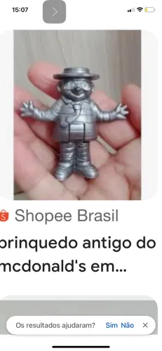 Boneco papa Mc donalts 1997