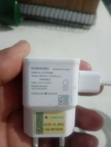 carregador Samsung novo