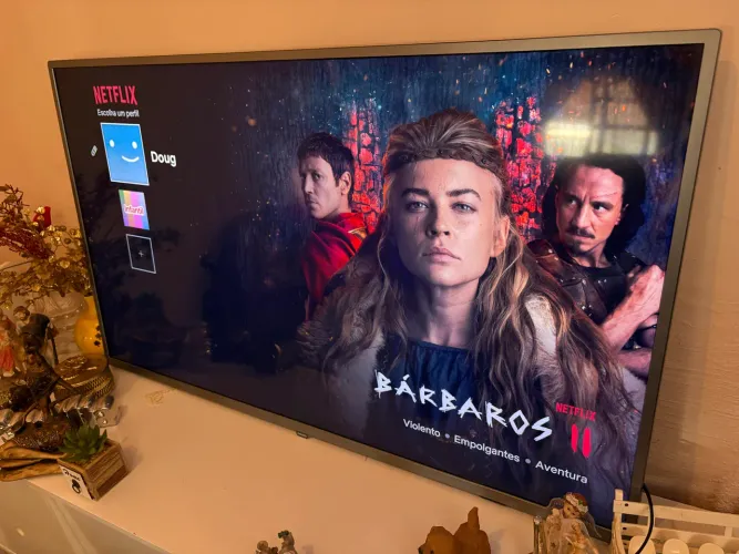 Smart Tv 50P 4K Entrego Aceito cartão