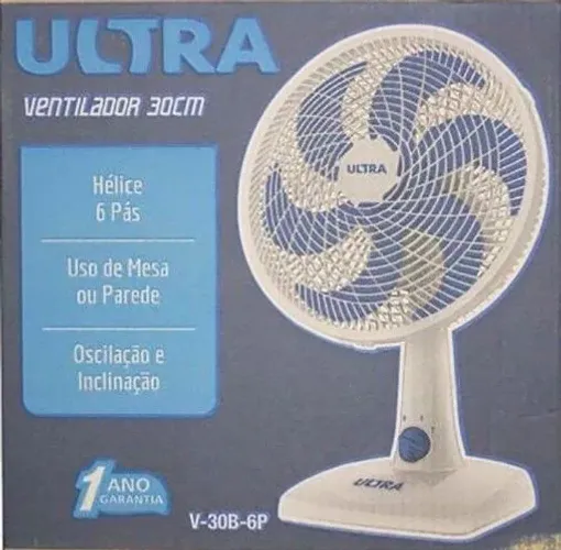 Ventilador Ultra Mondial 30 cm Novo zerado 