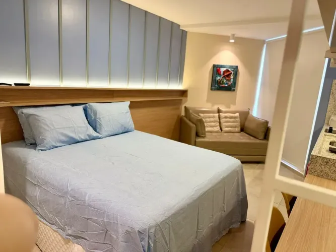 OPORTUNIDADE em Carneiros, flat com lazer completo
