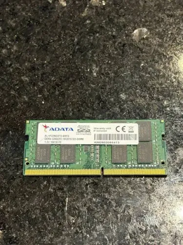 Memória ram ddr4 1x16 GB notebook