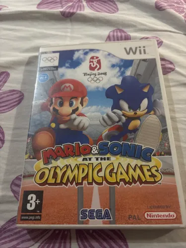 Jogo wii UK Mario e sonic olympic games