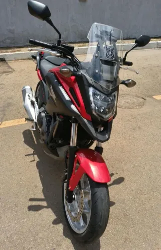 Honda NC 750X 2021 ABS, Vermelha, Único Dono, Impecável
