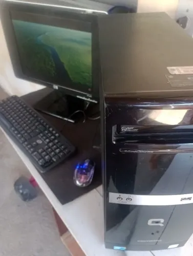 Computador Hp Compaq 4gb Memoria Hd 500gb+monitor 15"HP