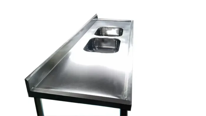 PIA SOB MEDIDA INOX