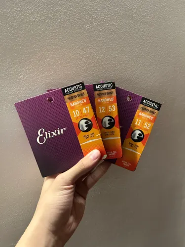 Encordoamento Elixir Phosphor Bronze - Violão