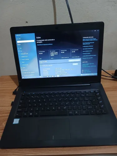 Notebook Positivo Core i3 / 8GB RAM / SSD 240GB Kingston / Bateria Nova 