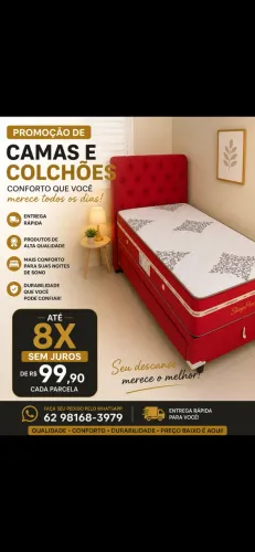 Cama box solteiro 