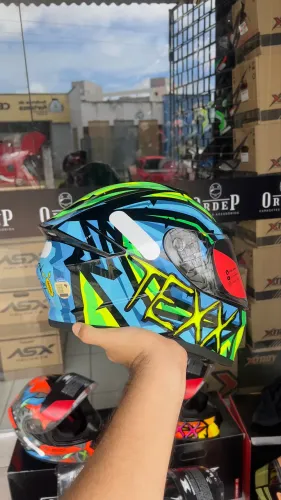 Capacete Texx Esportivo Motociclista