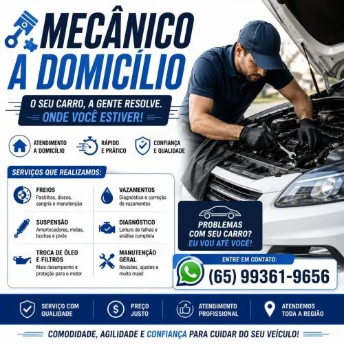 Mecânico a Domicílio 