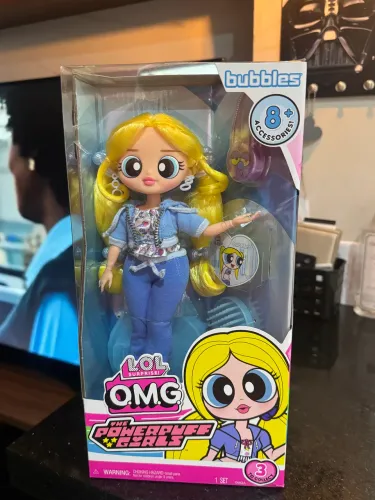 boneca lol surprise omg powerpuff girls - lindinha