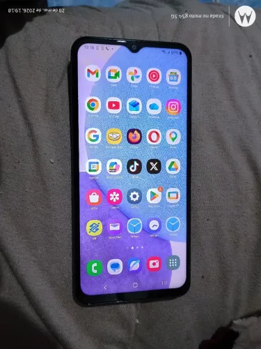Smartphone Samsung A35 usado 128gb sem carregador Android 12 