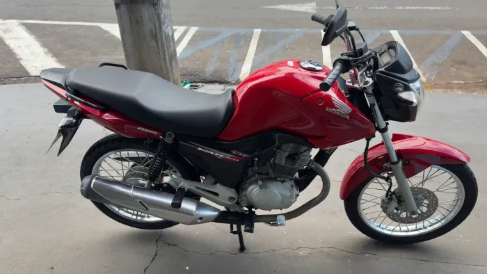 Honda Fan 150 2014 completa só 56 mil km