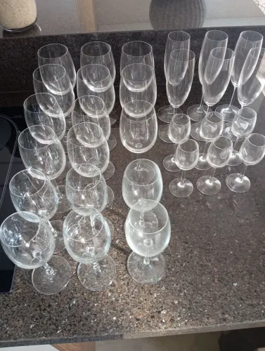 Taças de cristal