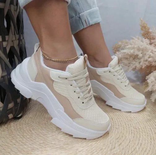 Tênis Feminino Sneaker Confortável - Numeração 38