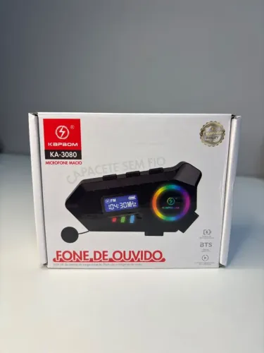 Intercomunicador Bluetooth para Capacete Kapbom KA-30