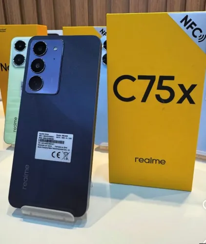 Celular REALME C75X NFC 256/8 ** Novo com Garantia Loja Física Confiança Total