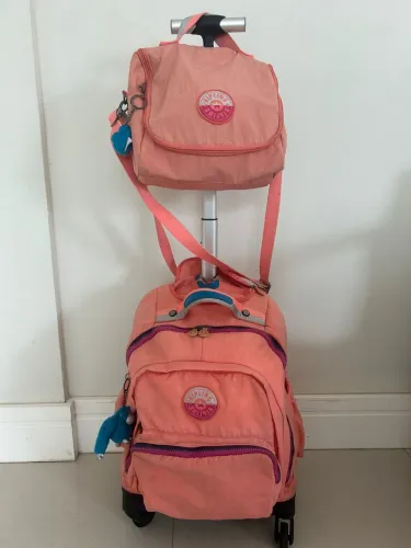 Mochila e Lancheira da Kipling original 