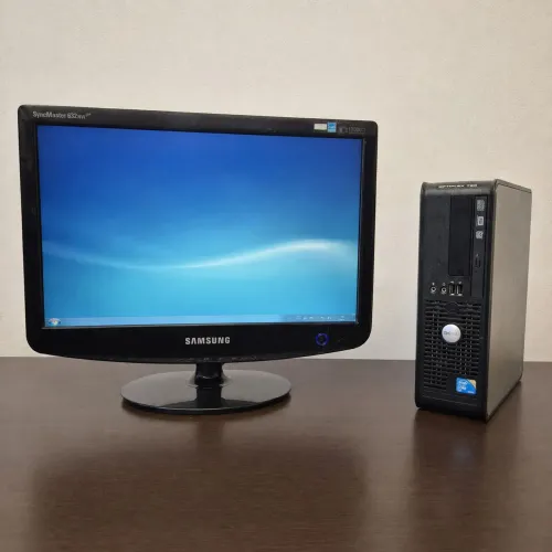 Computador Dell OptiPlex 760 compacto, usado e funcionando perfeitamente.