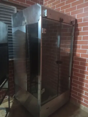 Máquina giratório de assar carne e frango