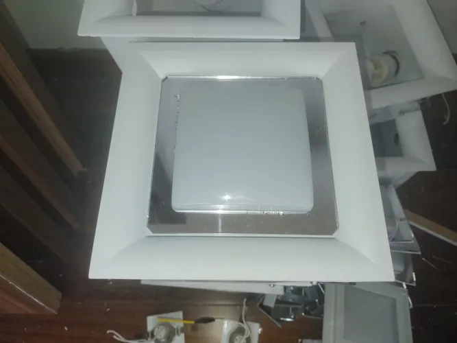 Luminária de Embutir LED Quadrada - Kit ou Unidade