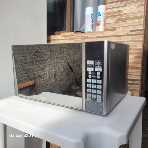 ? MICRO-ONDAS FILCO 31L ESPELHADO - TOP DE LINHA ?