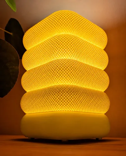 Luminária de Mesa Várias Cores - Abajur Moderno Decorativo