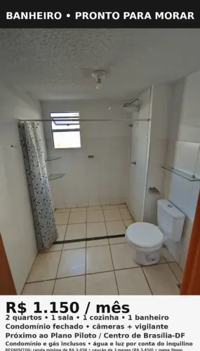 Apartamento lago norte 1150 