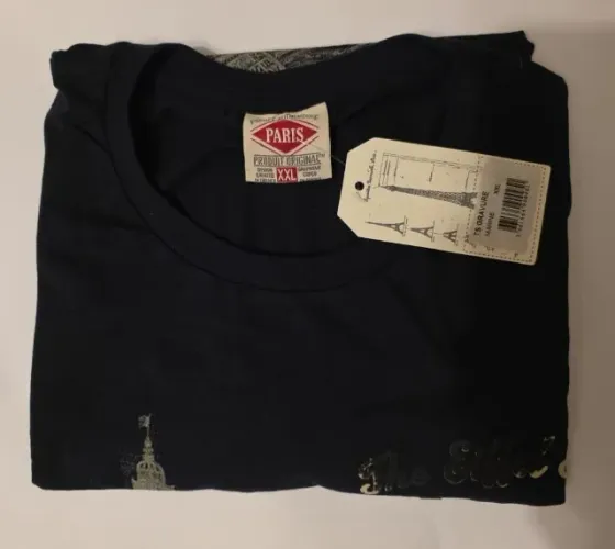 Camiseta de Paris Masculina XXL