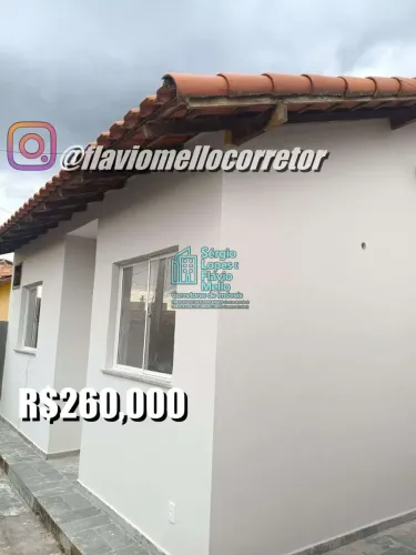 ITABORAÍ - Casa ALTO PADRÃO 3 quartos 1 Suíte Cond. Colibri !! Financiada  Cod(46IV)