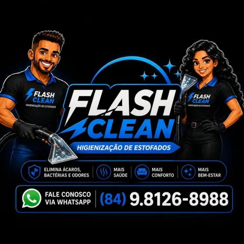 Flash Clean Higienização de Sofás e Estofados - Atendimento Domiciliar