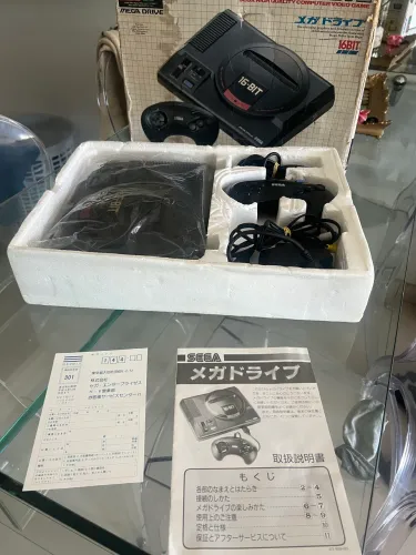 Mega Drive genessis japonês CIB