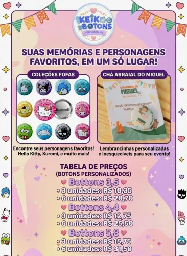 Bottons personalizados
