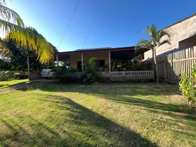 Vendo ou troco terreno com casa