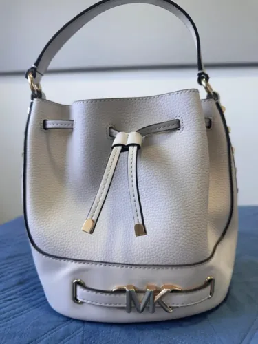 Bolsa Michael Kors Modelo Reed Branca - ORIGINAL