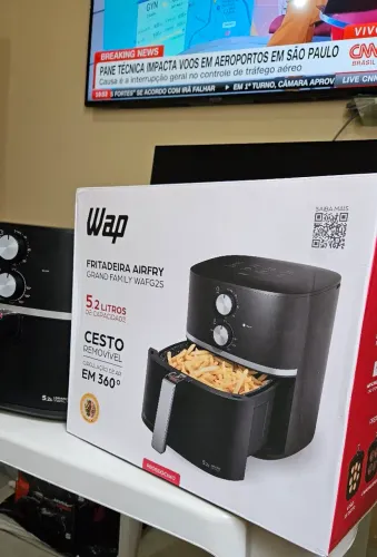 Air Fryer WAP 5 Litros - Comida Crocante sem Óleo (220V)