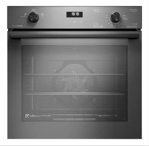 Forno a gás de embutir Electrolux 80 litros Cinza OE8GF 220V